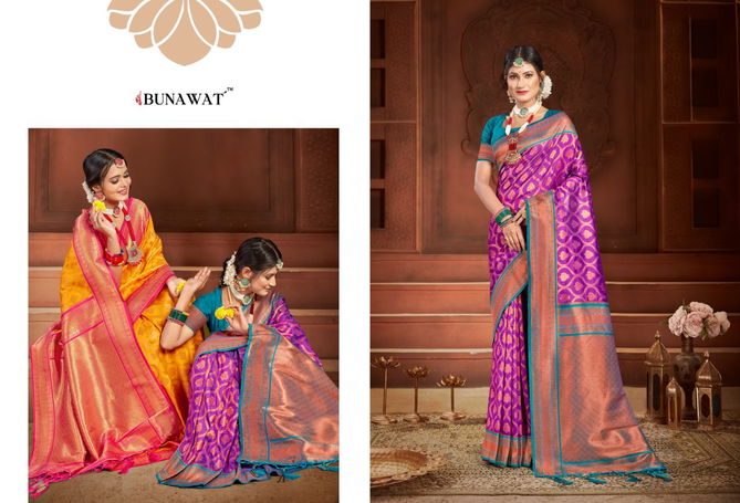 Florina By Bunawat Banarasi Silk Sarees Catalog
